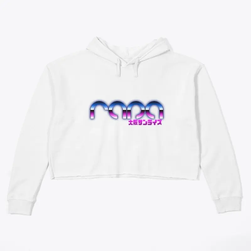 Retro Crop Hoodie